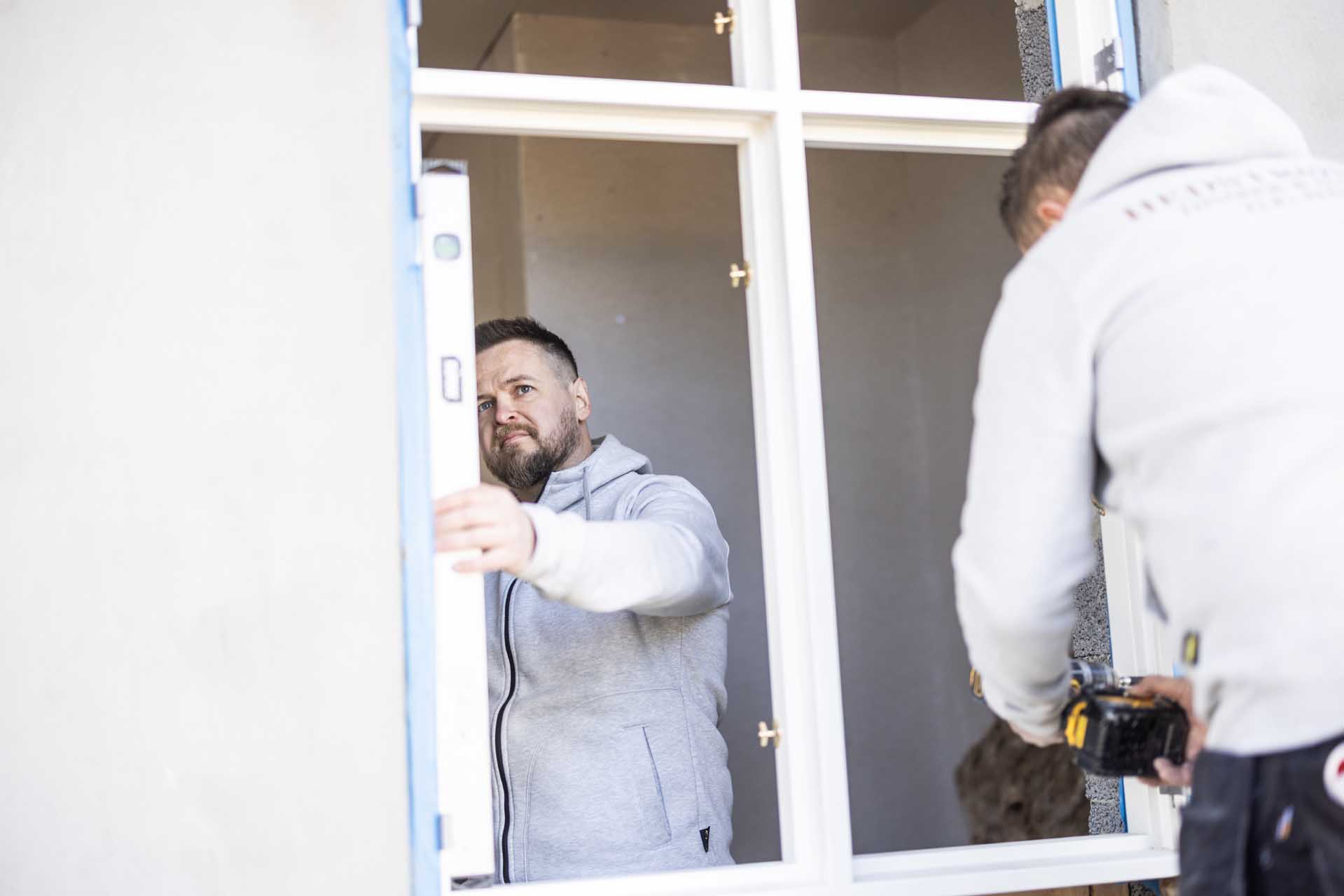 Udskiftning af vinduer udføres af tømrer i Fredensborg